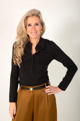 Lura collar longsleeve