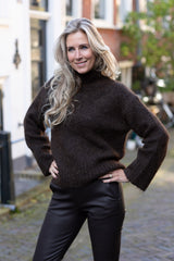 Gabriella knit chocolade