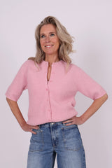 Saanoura cardigan pink