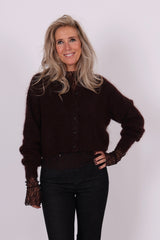 Taola top aubergine