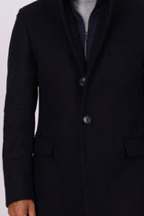 Essential wool coat