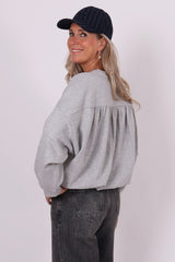 Monchou sweat grey melange