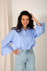 Atari shimmer blouse