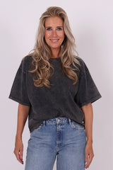 Boxy tee washed