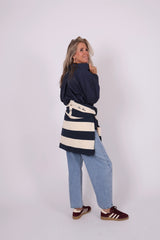 Hailey blouse navy