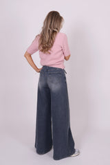 Wide leg double cords