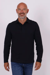 Luke stretch polo navy
