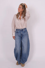 Jimi barrel jeans blue