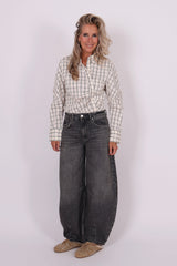 Jimi barrel jeans grey