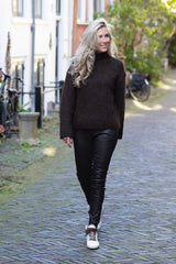 Gabrielle knit brown