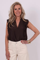 Hera top brown