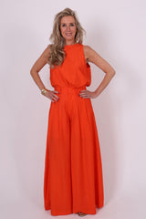 Aura skirt pant flame