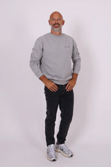 Norsbro sweater grey melange