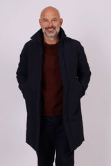 Celvin coat dark navy