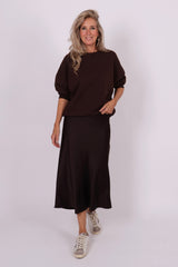 Gilda skirt brown