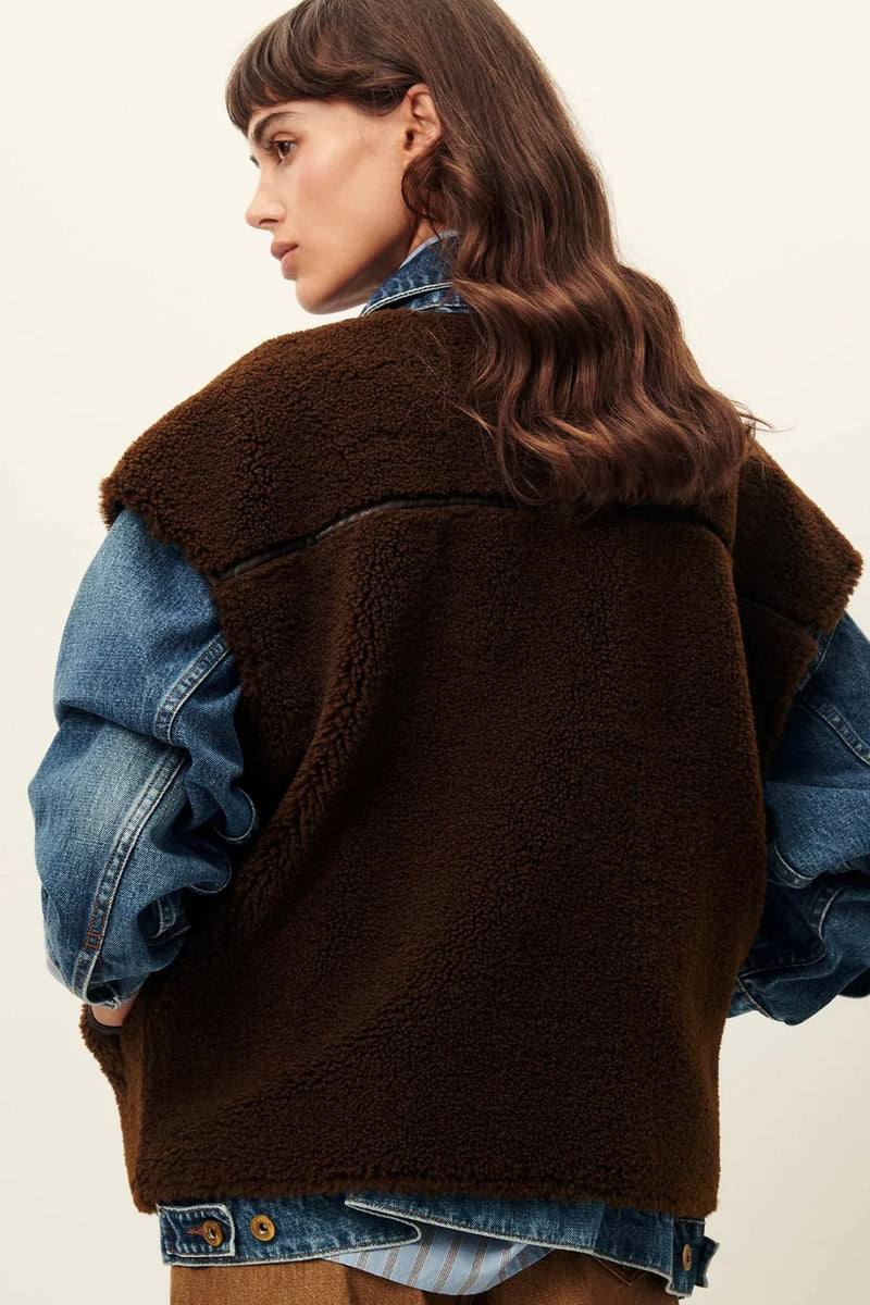 Mounty gilet dark earth