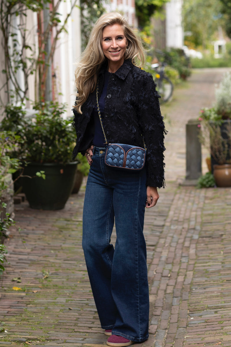 Palazzo dark blue