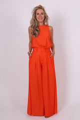 Aura skirt pant flame