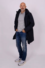 Alrik coat dark navy