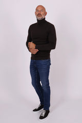 Joey knit brown