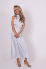 Rheo dress gray dawn