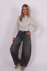 Jimi barrel jeans grey