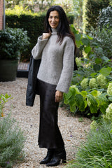 Saagneta skirt brown dot