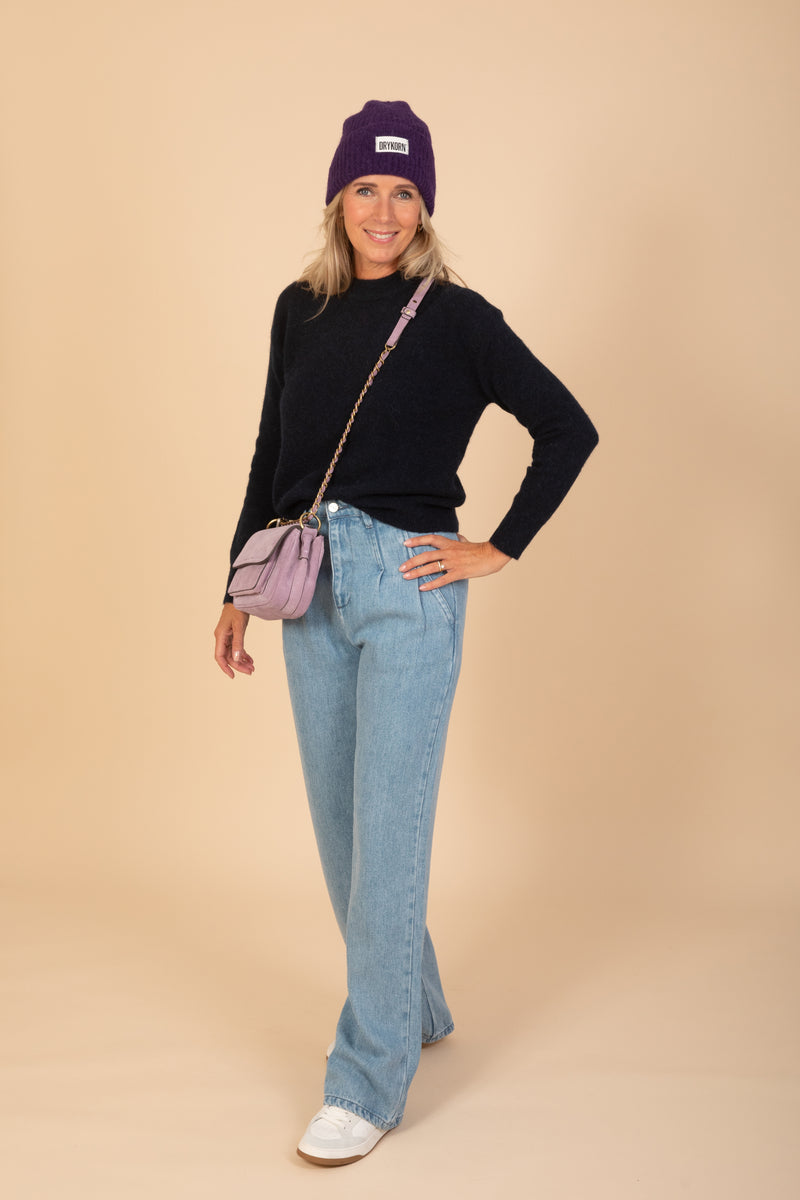 Anour knit dark blue