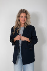 Premiere oversized blazer navy