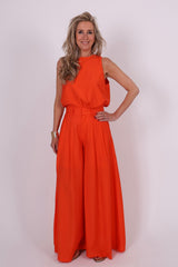 Aura skirt pant flame
