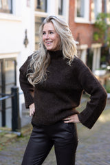 Gabriella knit chocolade