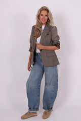 Veya check blazer