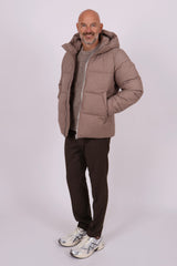 Bjarne puffer jacket beige