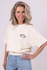 Sloane sweat offwhite