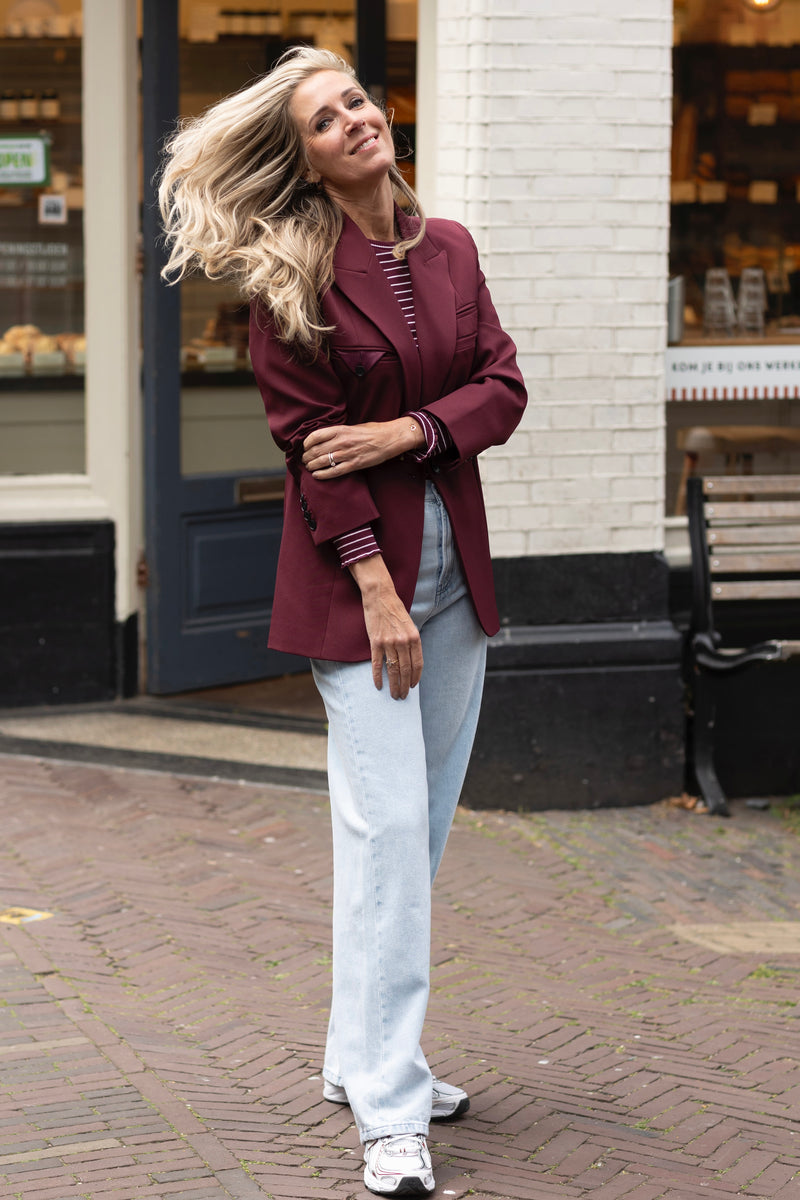 Anna stripe top