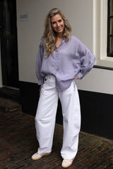 Danie blouse lilac