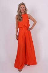 Aura skirt pant flame