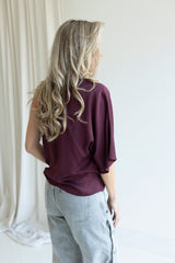 Laurina one shoulder top