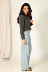 Nor cardigan dark evergreen