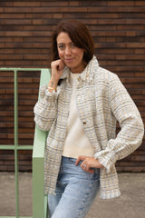 Trillium shirt jacket