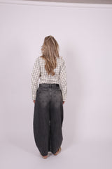Jimi barrel jeans grey