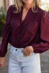 Taffy smock blouse