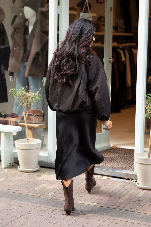 Ura skirt dark brown