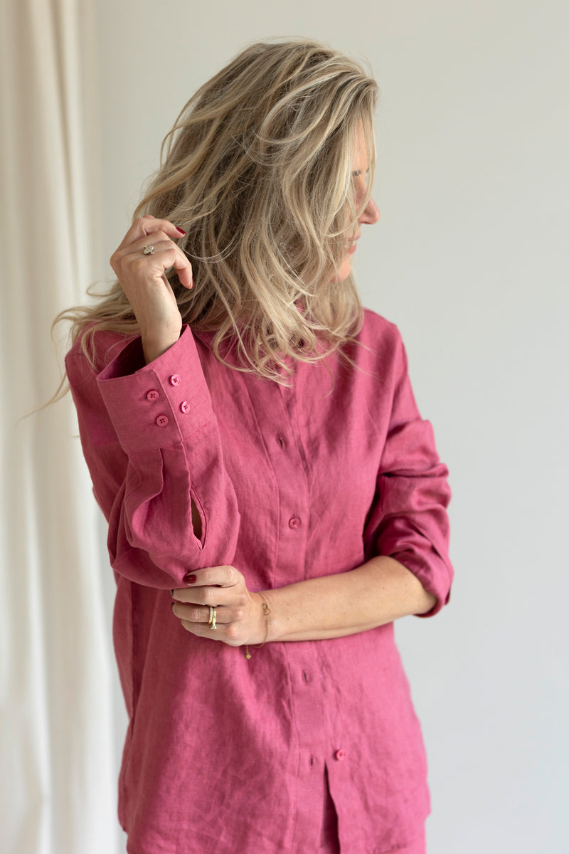 Sanot blouse rose wine