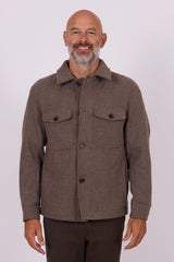 Mitch woolblend overshirt
