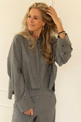 Oshia blouse pinstripe