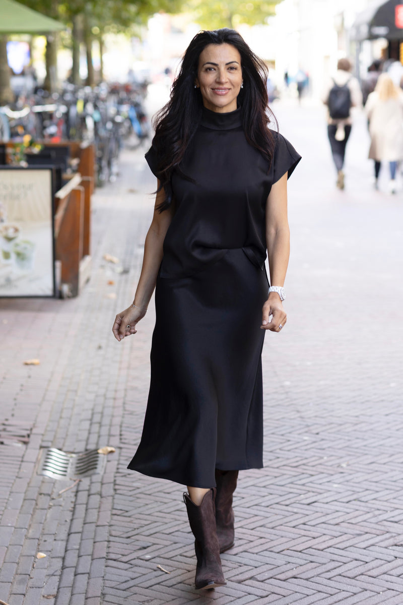 Ura skirt dark brown