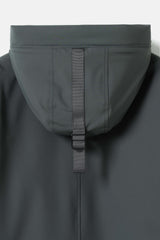 Beurnie coat coal green