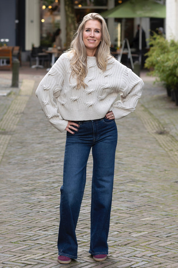 Palazzo dark blue