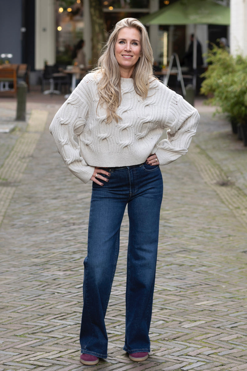 Palazzo dark blue
